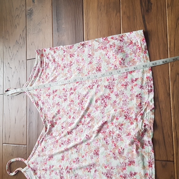 Old Navy Sunday Sleep Floral Comfy Tank Women's Size L - Picture 5 of 10
